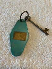 Vintage Hotel Lackawanna Pennsylvania Skeleton Room Key with Tag Must See picture