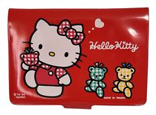 Vintage Sanrio 1994 Hello Kitty Snap Plastic Wallet *New* picture