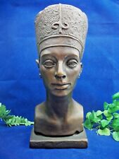 Austin Productions Egyptian   QUEEN NEFERTITI   Mid Century Bust Figurine  1961 picture