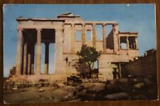 Postcard PM From US Navy Destroyer Ancient Erectheion Temple, Athens Greece picture