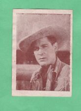 Jack Randall  Early 50's Caramelos Cuban Westerns Film Star Card Super Rare picture