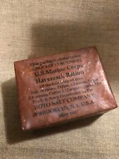 WWI US Marine USMC Corps Navy department Haversack Grocery ration 1917 picture