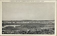 Madison Conneticut Hammonassett Beach Camp Grounds Photo Vintage Postcard c1920 picture