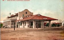 CA, Bakersfield, SF RR depot, ca.1910, unposted, mint. picture