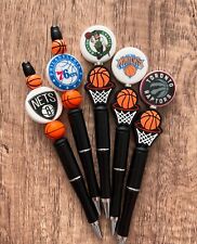Basketball pen Nets, Raptors, 76ers, Celtics, & Knicks  Fan gifts. Collect picture