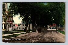 Rochester NH-New Hampshire, Wakefield Street, Antique, Vintage c1914 Postcard picture