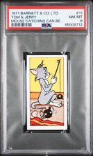 1971 MOUSE CATCHING CAN BE... BARRATT & CO. LTD TOM & JERRY #11 PSA 8 NM-MT picture