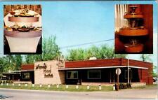 Stevens Point, WI Wisconsin  THE SKY CLUB RESTAURANT  Hiway 51 Roadside Postcard picture