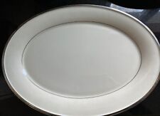 Lenox Solitaire Oval Serving Platter 16” Marked Medium picture
