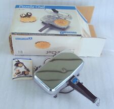 Vintage Vitantonio Pizzelle Chef 300A Italian Cookie Maker Tested & Works picture