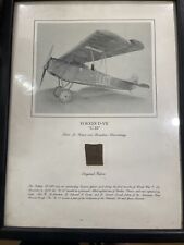 Fokker D-VII “U.10” POSTER AND ORIGINAL FABRIC picture