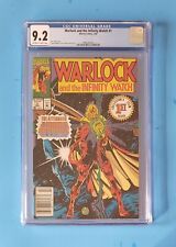 Warlock and the Infinity Watch #1 Graded CGC 9.2 - 1992 Marvel Comics picture