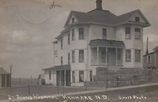 Kenmare North Dakota RPPC St Johns Hospital Real Photo Postcard Vintage picture