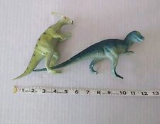 Vintage 1980’s LARAMI Dinosaur Lot Of 2 Tyrannosaurus and Parasaurolophus  picture