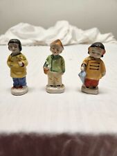 Vintage Hand Painted Made in Japan, Occupied in Japan 3pc Mini Figurines picture