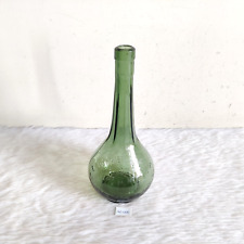 Vintage E.Cusenier Fils Creme De Menthe Green Glass Bottle Old Collectible GL562 picture