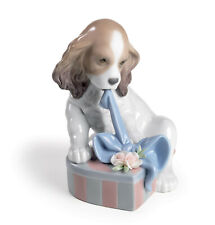 NEW LLADRO CAN'T WAIT DOG FIGURINE #8312 BRAND NIB ANIMAL CUTE GIFTS SAVE$$ F/SH picture