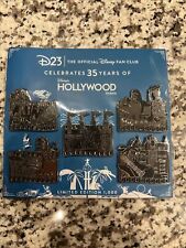 D23-Exclusive Disney's Hollywood Studios 35th Anniversary Pin Set – Limited Edi picture