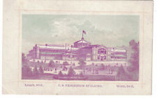 1876 Centennial Exhibition Card -- U.S. Exhibition Building picture