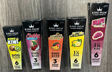 King Palm Cone Variety Pack - 5 Different Flavors, Terpene Infused Leaf Cones picture