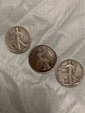 Real 90% Silver Liberty And Copper King George Copper Silver Coin Magic Set . picture