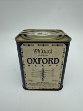 Vintage Sealed Tea Tin Whittard Of Chelsea Oxford Blend picture
