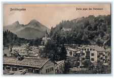 1910 Partie Gegen Den Watzmann Berchtesgaden Bavaria Germany Postcard picture