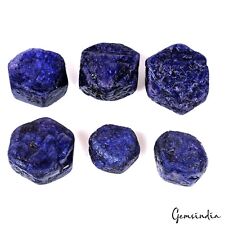 Certified 520 Ct/6 Pcs Natural Blue Beryl Uncut Rough/Raw Gems Mineral Specimen picture