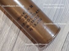 German WWII 8,8cm 88mm KwK 36 Shell Casing Sprg., Tiger 1 Tank, Stencil 144 picture