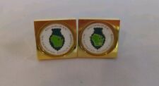 BSA Milwaukee Wilderness Scout Camps Cufflinks Gold Tone picture