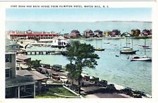 Vintage Watch Hill,  RI Postcard Tichnor Brothers Linen Postcard-uncancelled picture
