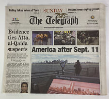 Macon Georgia Telegraph Newspaper Dec 30, 2001 9/11 War Braves picture
