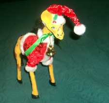 Annalee 2012 Giraffe In Santa Suit & Bell Poseable Figure Christmas Decoration picture