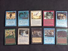 1993 Vintage Old School Magic Lot of 10 NM MTG Beta Cards picture