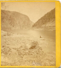 PENNSYLVANIA, Mt Minst & Mt. Tammany, Delaware Water Gap--Stereoview H72 picture