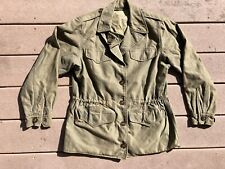 WW2 US Army Military Female Woman's Field Jacket Coat M43 M1943 18R picture