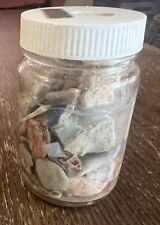 Genuine Australian Opal Jar Liquid Filled Rough Opal Old Stock Gemstone picture