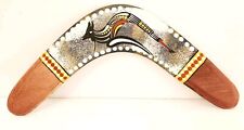 Authentic Australian Boomerang HAND PAINTED Collector Beautiful Art Decoration  picture