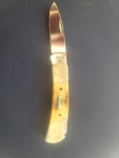 Vintage Case XX USA 51225L SS Stag - Lockback Blade Pocket Knife 1995 picture