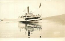 Postcard RPPC 1920s Lake George New York Steamer Sagamore 24-5481 picture
