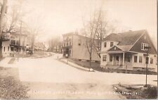 Rppc McAlpine St Lyons Falls NY Street View  *1 picture