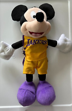 Mickey Mouse LA Lakers NBA Disney Plush Toy In Jersey picture