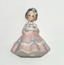 Shafford Happy Birthday Girl Cake Vtg 1950’s Japan Figurine 4