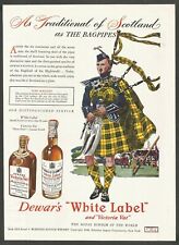 DEWAR'S ''White Label'' and ''Victoria Vat'' Scotch Whisky-1948 Vintage Print Ad picture