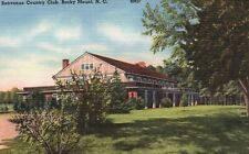 Postcard NC Rocky Mount Benvenue Country Club Linen Vintage PC f7721 picture