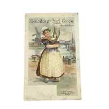 Postcard Private Mailing Card Bendrops Royal Dutch Cocoa Advertising A445 picture