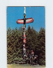 Postcard Indian Totem Pole picture