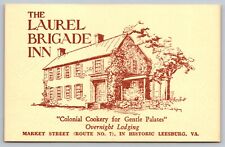 Vintage Postcard c1950 Laurel Brigade Inn Motel Leesburg Virginia VA picture