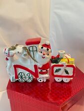 Commodore Vintage Christmas Ceramic Noel Santa Train Japan N AND O Only picture