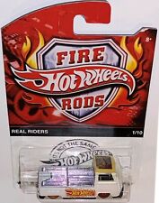 Volkswagen VW T2 Pickup Custom Hot Wheels Fire Rods Series w/ Real Riders picture